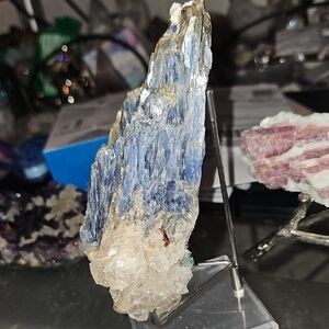 Natural Blue Kyanite Crystal Specimen